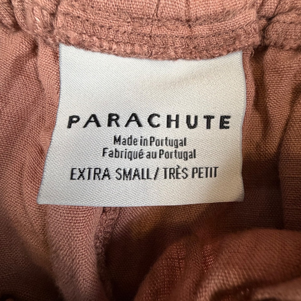 Parachute Linen Pant Clay XS Relaxed Loungewear Sustainable Eurosummer NWT - Picture 6 of 11